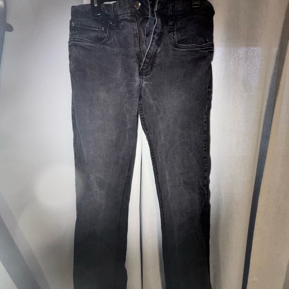 Classic Charcoal Slim Fit Jeans for Men
